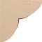 Ekena Millwork 11"W x 11"D x 11"H Wide Crestline Rough Cedar Woodgrain TimberThane Corbel, Primed Tan CORUR11X11X11CRERCPR - alternate 2